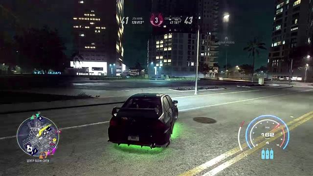 Need for Speed: Heat | Mitsubishi Lancer Evolution | Время суток: Ночь смотреть онлайн
