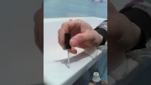 скол на ванной.Как заделать