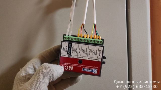 Установка видеодомофона с АлиЭкспресс в квартире с подключением к подъездному домофону. смотреть онлайн