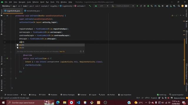 Como hacer un Login con Firebase | Android Studio 2022 | JAVA смотреть онлайн