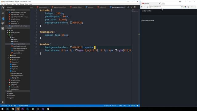 ASP.NET Core + Angular Dashboard | 03 | Initial Styling смотреть онлайн