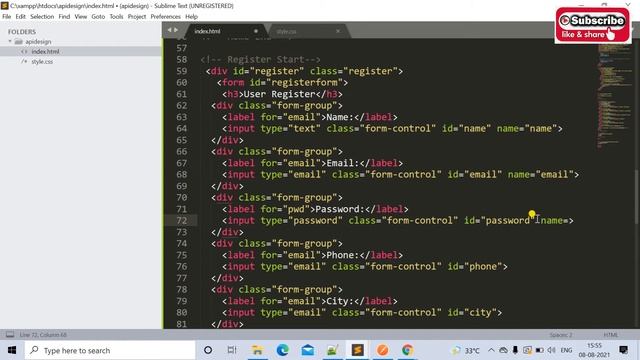 Rest API Tutorial in PHP Part-8 | Frontend and API Integration | Hindi смотреть онлайн