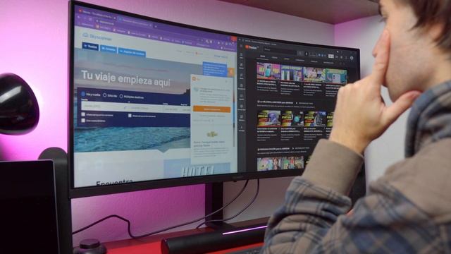 ✅3 VENTAJAS (que NO CONOCES) de los MONITORES CURVOS ⬅️ смотреть онлайн