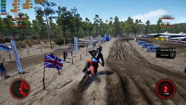 MXGP 2019 Gameplay on | GTX 750 1GB - i5 3470 | смотреть онлайн