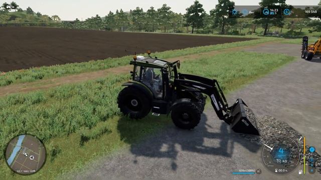 УБИРАЕМ КАМНИ С ПОЛЯ Farming Simulator 2022 НОВОЕ В ИГРЕ смотреть онлайн