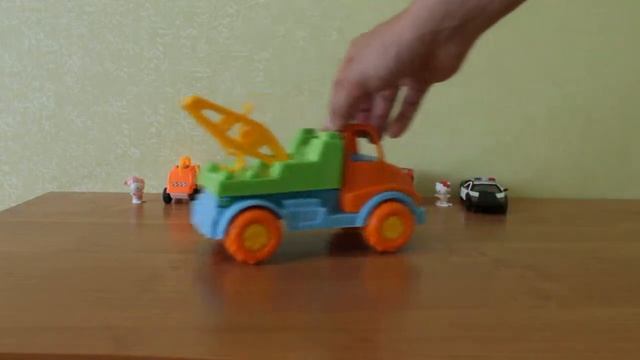 Красочный грузовичек Полесье смотреть онлайн