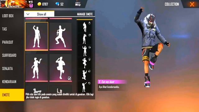 100% WAJIB NONTON CLAIM EMOT LANGKA TERBARU - GARENA FREE FIRE смотреть онлайн