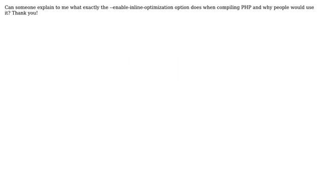 DevOps & SysAdmins: What does enable-inline-optimization do when compiling php смотреть онлайн