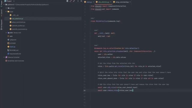 Selection Roles | | Folge#4 | ? Discord Python V3 [discord4py] смотреть онлайн