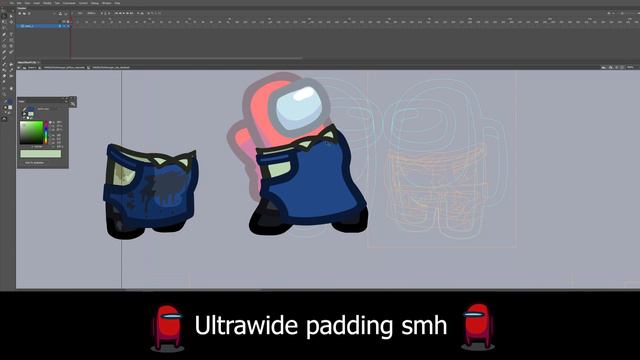 Fishmonger - Among Us Skin Timelapse смотреть онлайн