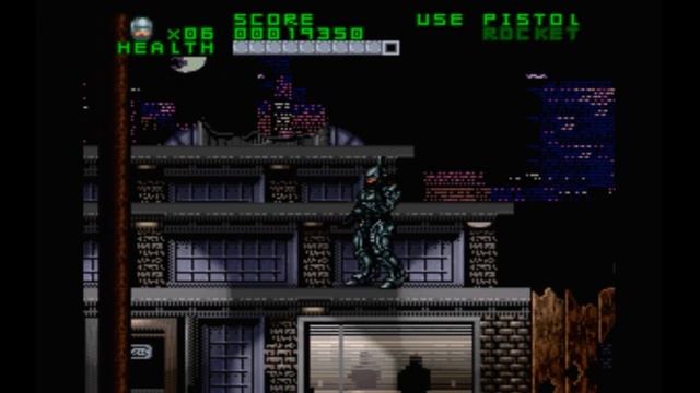 Super Nintendo (Snes) 16-bit Robocop VS Terminator Stage 2 (Renegade ED-209 Conflict)