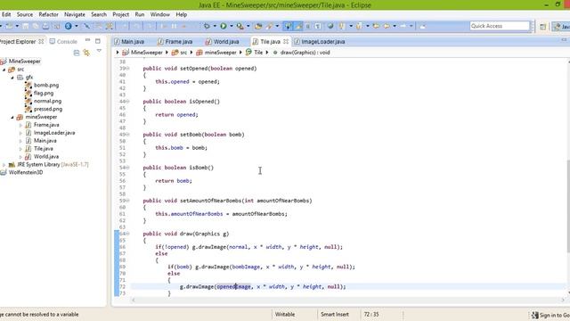 Let's Program in Java : MineSweeper смотреть онлайн