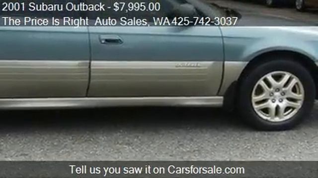 2001 Subaru Outback Limited for sale in Lynnwood, WA 98087 a смотреть онлайн