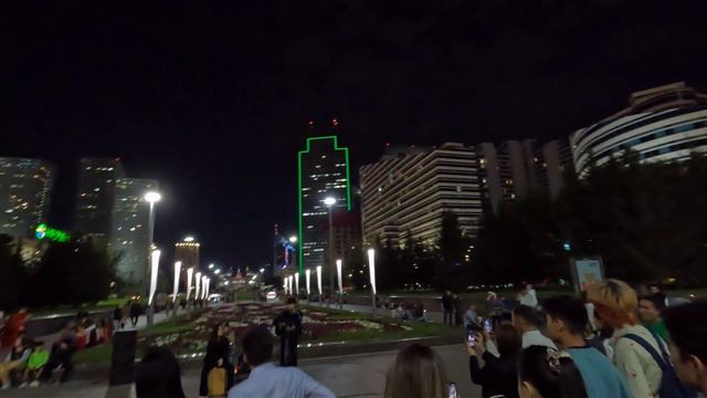 Ночной город Нурсултан смотреть онлайн