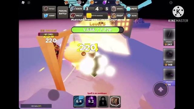 Ninja Rush - Roblox Fighting Game смотреть онлайн