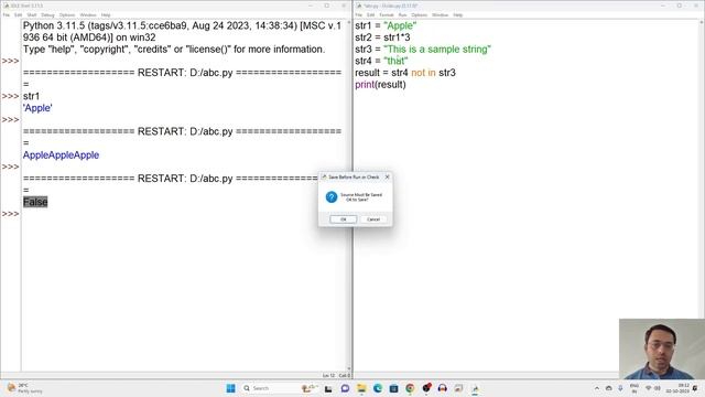 Python 040 : Operators and Len Function with Strings [Gujarati Language] #pythoningujarati #gtu смотреть онлайн