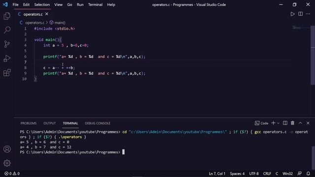 Operators In C || Part 2 || Program Arena смотреть онлайн
