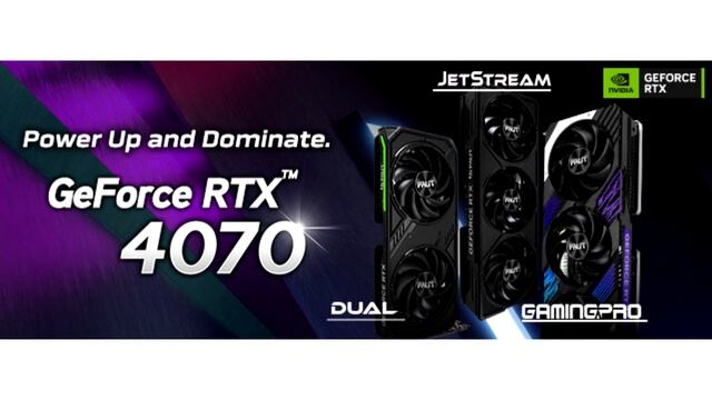 Palit Announces GeForce RTX 4070 GamingPro, JetStream, and Dual Series смотреть онлайн