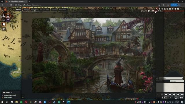 Interactive LANDING PAGE in FOUNDRY VTT смотреть онлайн