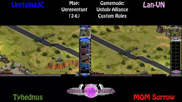 Mental Omega 3.0: Tech Power: UprisingJC (A) & Tyhednus (E) vs Lan-VN (S) & MOM Sorrow (A) смотреть онлайн