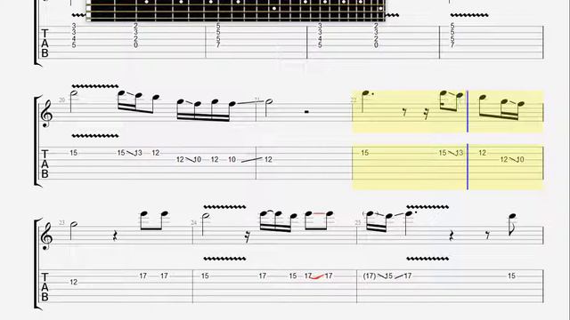 Clapton, Eric Knocking On Heavens Door GUITAR 1 TAB смотреть онлайн