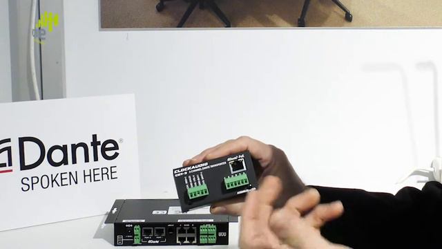 Clockaudio CDT-3 3 Channel Dante Microphone Transporter смотреть онлайн