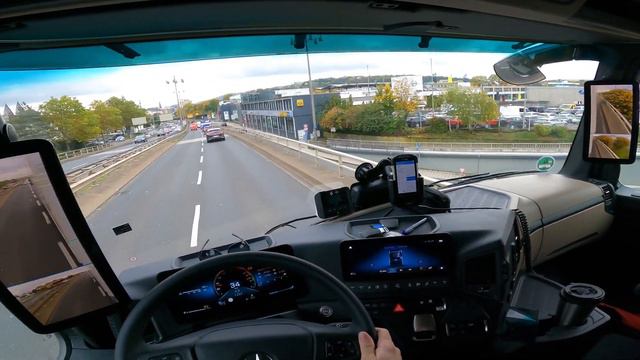 truck driving ,Drive with me... from Lager to REWE Lahnstein... ??✅ смотреть онлайн