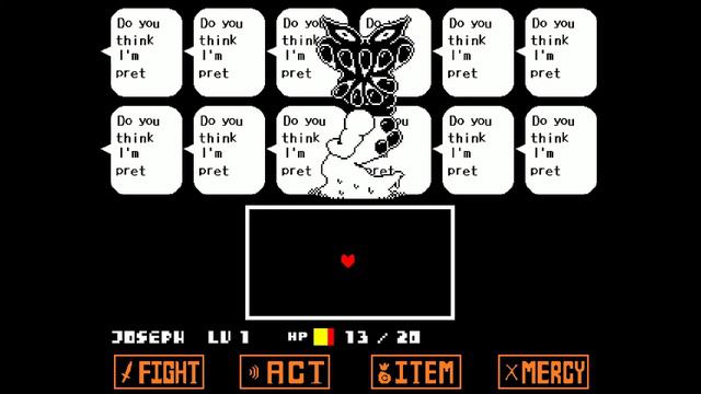 UNDERTALE: Lemon Bread Mini Boss Fight (pacifist) смотреть онлайн
