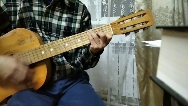 Одна из популярных американских песен на гитаре@BobDylan