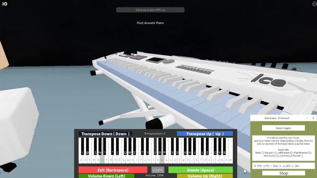 TPOT Intro Theme [Gibberish!!] | Roblox Virtual Piano смотреть онлайн