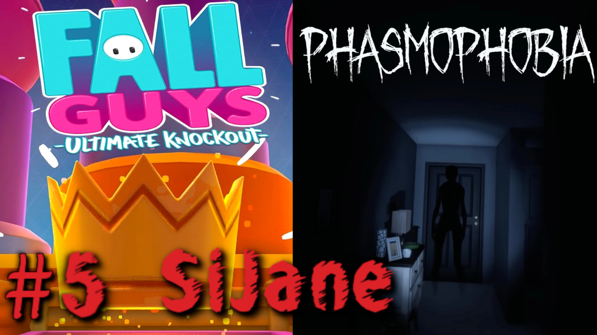 Fall Guys #5 и Phasmophobia смотреть онлайн