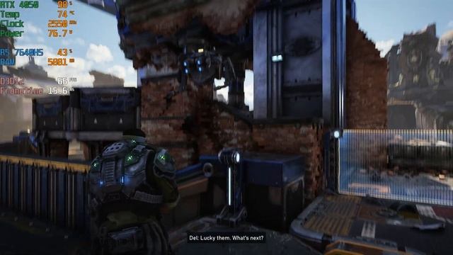Gears 5 | Ryzen 5 7640HS | RTX 4050 | Gameplay Max Settings 2K смотреть онлайн