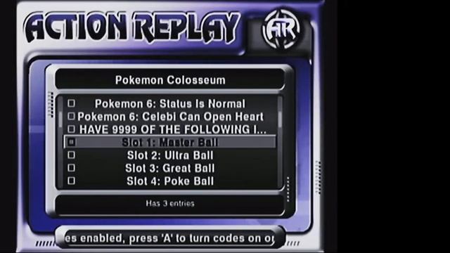 Gamecube Action Replay Codes Pokemon Colosseum for user: Manager Heel Boss of Sherman смотреть онлайн