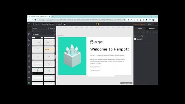 ¿Cómo funciona Penpot? Programa de diseño web. Tutorial Penpot: Espacio de trabajo смотреть онлайн