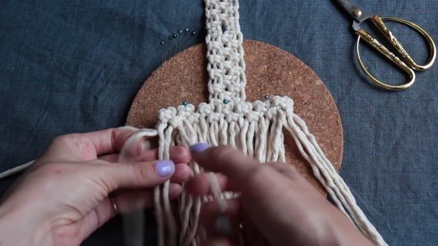 Tutorial Macrame Sling Bag for Smartphone #1 смотреть онлайн