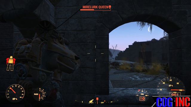 Fallout 4 How to Defeat Mirelurk Queen as a Low Level (Taking Independence Quest) смотреть онлайн