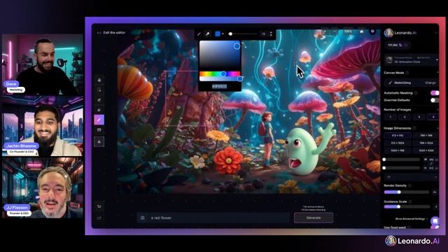 How to use Leonardo Ai Canvas - Sketch to Image | Official Q&A with the Leonardo.ai Team смотреть онлайн