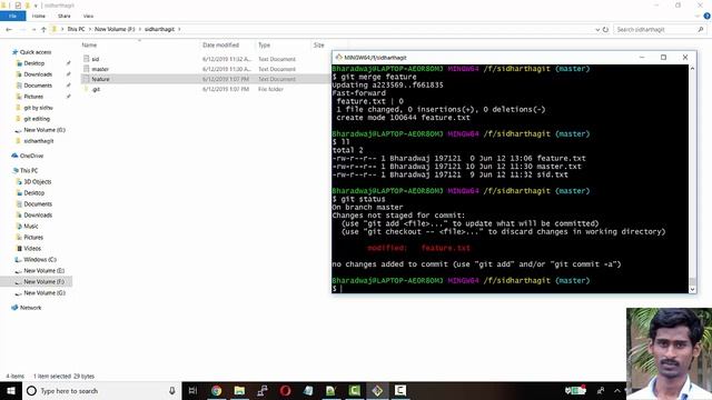 git merge in telugu смотреть онлайн