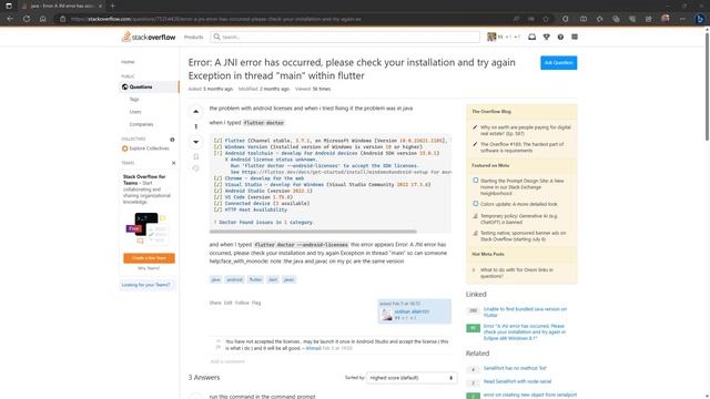 Error no flutter doctor relacionado a licenses - Mas depois de uma instalação ou atualização смотреть онлайн