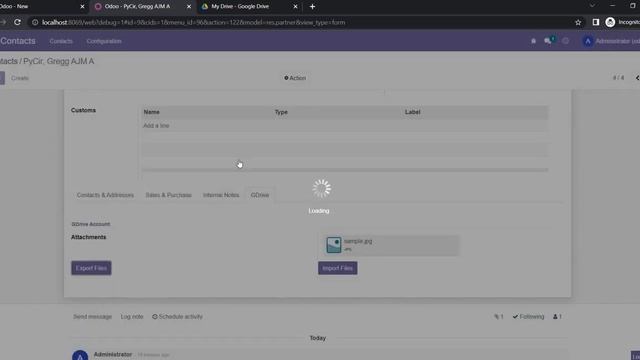 Odoo Google Drive Integration смотреть онлайн