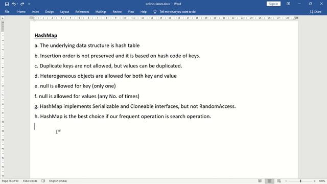 Java Module 4 | Java Collection Framework | part-7 | HashMap and LinkedHashMap смотреть онлайн