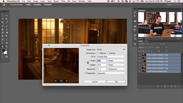How to Make Desktop Wallpapers in Photoshop смотреть онлайн