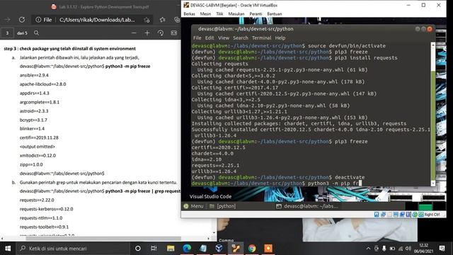 Labs 3.1.12 Explore Python Development Tools смотреть онлайн