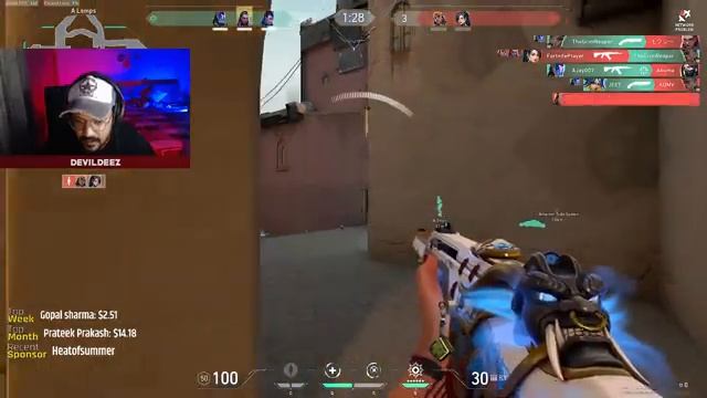 Almost Radiant Gameplay for sure | Valorant LIVE Stream INDIA with DEVILDEEZ | Rank Diamond 3 смотреть онлайн
