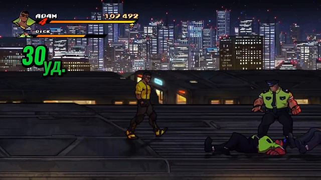 Прохождение игры Streets of Rage 4,в режиме Аркады и на уровне HARD смотреть онлайн