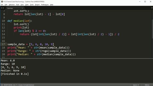 Python Programming Series (Functions 4): Examples of functions смотреть онлайн