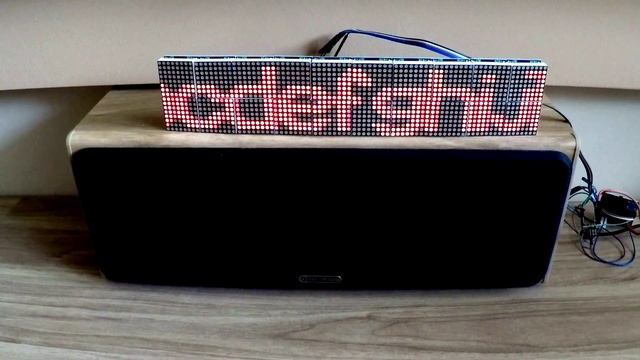 Parola for Arduino 16-rows display demo LED matrix MAX7219 смотреть онлайн
