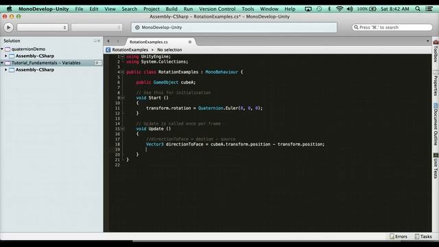 Unity C# Basics - Part 12 - What Are Quaternions? смотреть онлайн