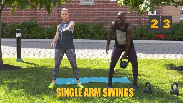 Total Body Kettlebell Workout (BURN FAT AND BUILD MUSCLE) смотреть онлайн