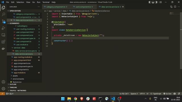 Angular 13 Tutorial - 9 - Passing data between components using Services смотреть онлайн